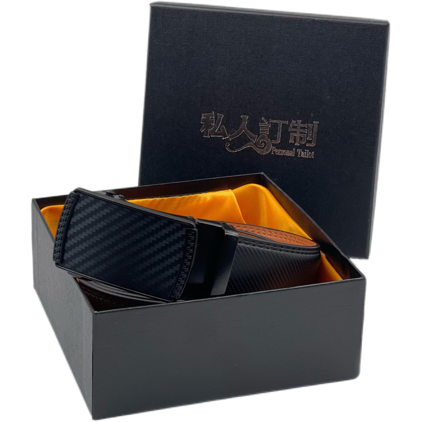 Men's Leather Belt Automatic buckle