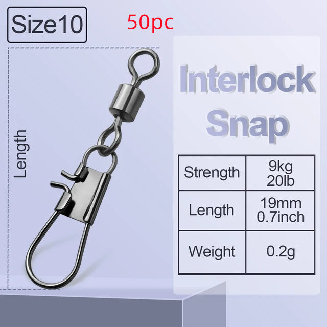 Swivel With Quick Release Connector