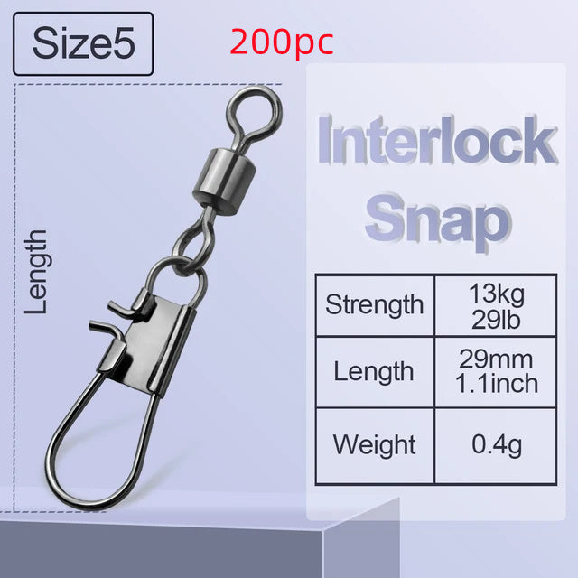 Swivel With Quick Release Connector