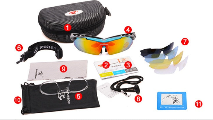 Polarized Riding Glasses