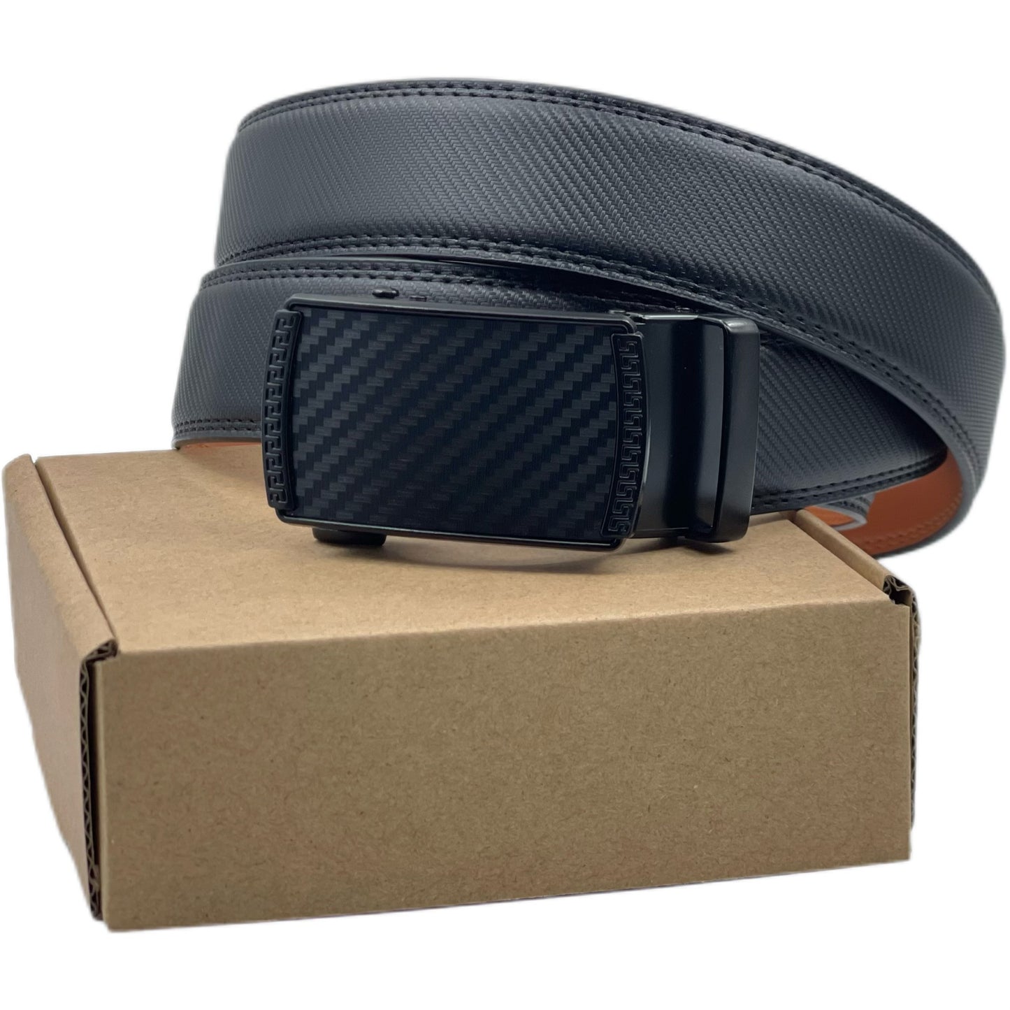 Men's Leather Belt Automatic buckle