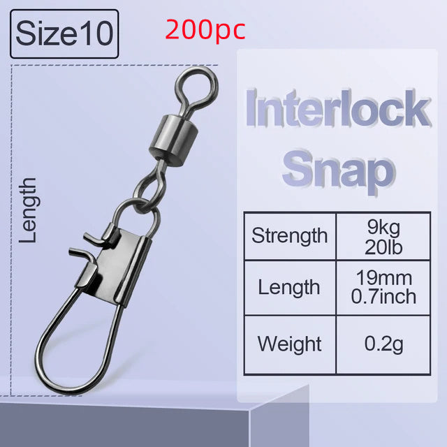 Swivel With Quick Release Connector
