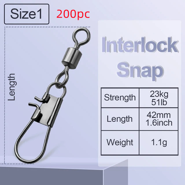 Swivel With Quick Release Connector