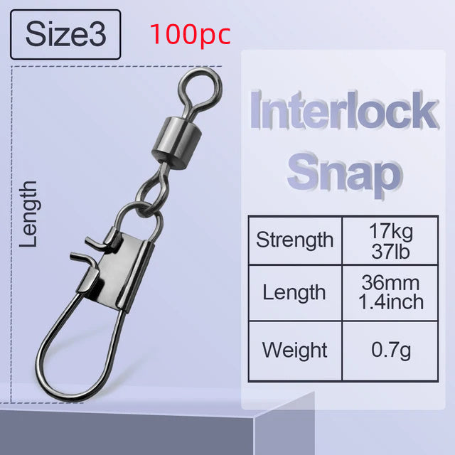 Swivel With Quick Release Connector